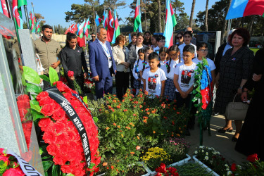 Vətən müharibəsi şəhidi Tural Ruslan oğlu Zeynalovun şəhadətinin ikinci ildönümü münasibətilə anım mərasimi