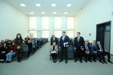 08 yanvar 2026-cı il tarixində Binəqədi Rayon İcra Hakimiyyətinin başçısı Elxan Allahverdiyevin Xocəsən qəsəbə sakinləri ilə səyyar qəbulu