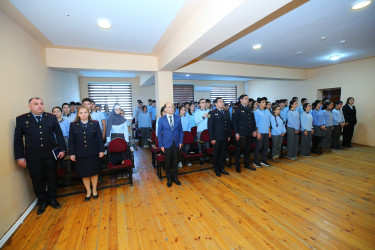 19 dekabr 2025-ci il tarixində 314 № li tam orta məktəbdə "Narkotiksiz gələcək naminə” mövzusunda maarifləndirici görüş