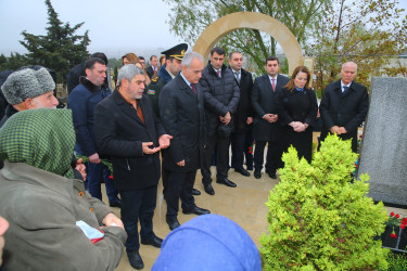 Vətən müharibəsi şəhidi əsgər Vüsal Aftandil oğlu Məmmədovun şəhadətinin ikinci ildönümü münasibətilə anım mərasimi