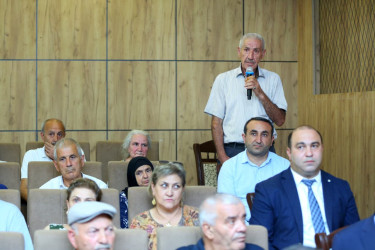 20 avqust 2026-cı il tarixində Binəqədi Rayon İcra Hakimiyyətinin başçısı Elxan Allahverdiyevin M.Ə.Rəsulzadə qəsəbə sakinləri ilə səyyar qəbulu