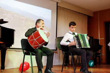 M.Maqomayev adına 26 nömrəli Onbirillik Musiqi Məktəbində 8 Noyabr - "Zəfər Günü"nə həsr olunmuş tədbir