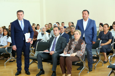 03 sentyabr 2026-cı il tarixində Binəqədi Rayon İcra Hakimiyyətinin başçısı Elxan Allahverdiyevin Binəqədi qəsəbə sakinləri ilə səyyar qəbulu