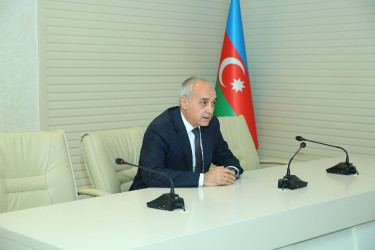 23 iyun 2025-ci il tarixində Binəqədi Rayon İcra Hakimiyyətinin inzibati binasında 23 İyun–“Dövlət Qulluqçularının Peşə Bayramı" münasibətilə tədbir