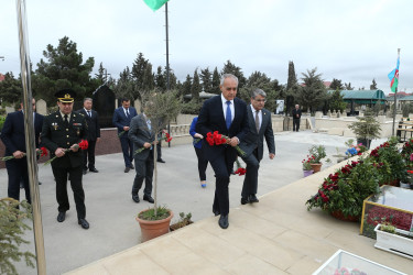 Şəhid əsgər Rəşad Rövşən oğlu Ağayevin şəhadətinin ikinci ildönümü münasibətilə anım mərasimi