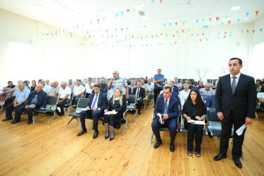 06 avqust 2026-cı il tarixində Binəqədi Rayon İcra Hakimiyyətinin başçısı Elxan Allahverdiyevin 28 May qəsəbə sakinləri ilə səyyar qəbulu