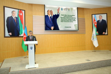 30.10.2024-cü il tarixində “Heydər Əliyev irsinin öyrənilməsi” mövzusunda tədbir