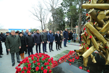 19 yanvar 2026-cı il tarixində 20 Yanvar faciəsinin 36-cı ildönümü ilə əlaqədar Biləcəri qəsəbəsində yerləşən 20 Yanvar şəhidlərinin xatirəsinə inşa olunmuş parkda ucaldılmış “Güllə yağışı” abidəsinin rayon ictimaiyyəti tərəfindən ziyarəti