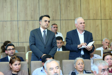 20 avqust 2026-cı il tarixində Binəqədi Rayon İcra Hakimiyyətinin başçısı Elxan Allahverdiyevin M.Ə.Rəsulzadə qəsəbə sakinləri ilə səyyar qəbulu