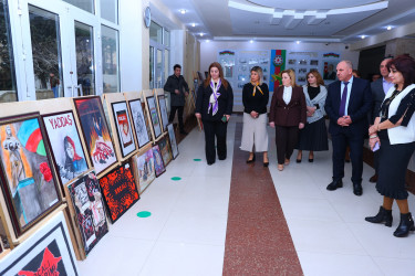 Binəqədi rayonunda “Xocalı soyqırımının dünya ictimaiyyətinə çatdırılmasında ümummilli lider Heydər Əliyevin rolu” adlı tədbir