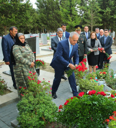 Vətən müharibəsi şəhidləri Sübhan Mahir oğlu Abdurahmanlının və Elgün Elman oğlu Əzizovun şəhadətlərinin ikinci ildönümü münasibətilə anım mərasimləri