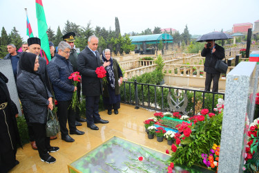 Vətən müharibəsi şəhidləri - çavuş, hərbi feldşer Arəstə Kərim qızı Baxışova və əsgər Rövşən Kazım oğlu Hüseynovun şəhadətlərinin ikinci ildönümü, Ermənistan silahlı qüvvələrinin təxribatı nəticəsində şəhid olan hərbi qulluqçular Vadim Alik oğlu Qocayev və Amin Rasim oğlu Qəfərlinin 40 mərasimi ilə əlaqədar anım tədbirləri