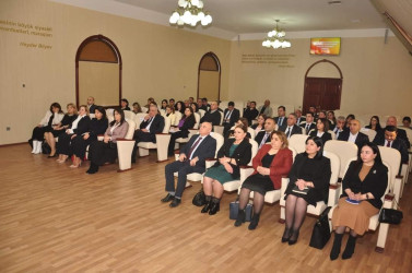 “Məişət zorakılığı törətmiş şəxslərlə iş üçün müdaxilə proqramı”nın təqdimatına həsr olunmuş tədbir