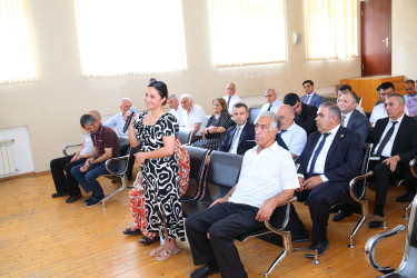 17 iyul 2025-ci il tarixində Binəqədi Rayon İcra Hakimiyyətinin başçısı Elxan Allahverdiyevin 6-cı mikrorayon sakinləri ilə səyyar qəbulu