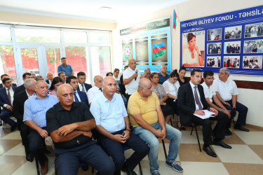 19 avqust 2025-ci il tarixində Binəqədi Rayon İcra Hakimiyyətinin başçısı Elxan Allahverdiyevin Xocəsən qəsəbə sakinləri ilə səyyar qəbulu