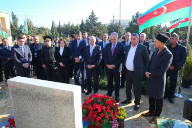 Vətən müharibəsi şəhidləri Teymur Tağı oğlu Zeynalov və Vahid Sahib oğlu Abbasovun şəhadətlərinin ikinci ildönümü ilə əlaqədar anım tədbirləri