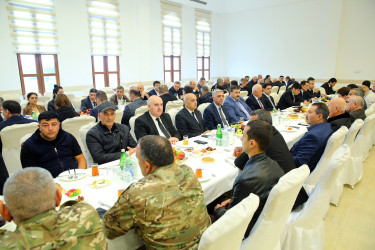 27 Sentyabr 2025-ci il tarixində Anım Gününün beşinci ildönümünün qeyd olunması ilə əlaqədar Binəqədi Rayon İcra Hakimiyyətinin təşkilatçılığı ilə Heydər Məscidində şəhidlərimizin əziz xatirəsinə ehsan süfrəsi