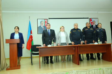 27 may 2025-ci il tarixində 83 № li məktəb-liseydə "Narkotiksiz gələcək naminə!” mövzusunda tədbir