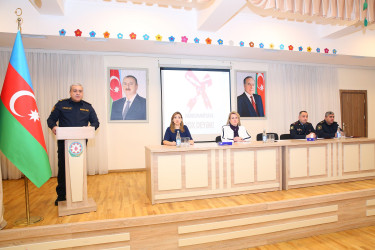 Binəqədi rayonu 205 nömrəli tam orta məktəbdə "Narkotiksiz gələcək naminə!” mövzusunda növbəti maarifləndirici tədbir 01.11.2024