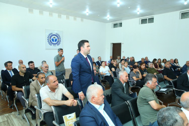 10 iyul 2025-ci il tarixində Binəqədi Rayon İcra Hakimiyyətinin başçısı Elxan Allahverdiyevin Biləcəri qəsəbə sakinləri ilə səyyar qəbulu