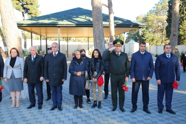 Şəhid tibb xidməti kapitanı Anar Kərəm oğlu Məmmədovun şəhadətinin ikinci ildönümü münasibətilə anım mərasimi