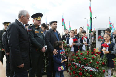 Şəhid “Azərbaycan Bayrağı” ordenli polkovnik-leytenant Ruslan Fuad oğlu Tağıyevin şəhadətinin ikinci ildönümü münasibətilə anım mərasimi