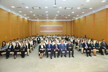 30.10.2024-cü il tarixində “Heydər Əliyev irsinin öyrənilməsi” mövzusunda tədbir