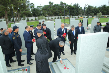 27 sentyabr 2025-ci il tarixində 27 Sentyabr - Anım Gününün beşinci ildönümünün qeyd olunması ilə əlaqədar  II Fəxri Xiyaban, Xocəsən, Biləcəri və Binəqədi qəsəbələrində yerləşən Vətən müharibəsi Şəhidlərinin Xiyaban Komplekslərinin ziyarəti