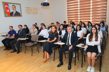 Binəqədi rayonunda “İnsan hüquqları aylığı” çərçivəsində “İnsan Hüquqları: dini etiqad azadlığı” mövzusunda tədbir