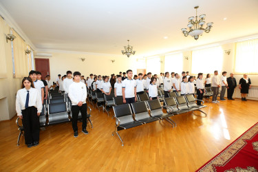 25 noyabr 2025-ci il tarixində 135 nömrəli tam orta məktəbdə "Narkotiksiz gələcək naminə!” mövzusunda növbəti maarifləndirici tədbir