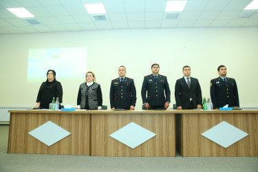 07 may 2025-ci il tarixində 335 nömrəli tam orta məktəbdə "Narkotiksiz gələcək naminə” mövzusunda görüş