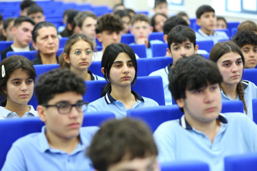 16 dekabr 2025-ci il tarixində “Vətən” İdman Liseyində "Narkotiksiz gələcək naminə” mövzusunda maarifləndirici görüş