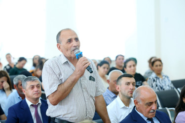 06 avqust 2026-cı il tarixində Binəqədi Rayon İcra Hakimiyyətinin başçısı Elxan Allahverdiyevin 28 May qəsəbə sakinləri ilə səyyar qəbulu