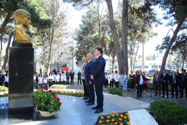 Azərbaycanın Respublikasının Milli Qəhrəmanı Fərhad Hümbətovun büstü qarşısında xatirəsinə həsr olunmuş tədbir 01.04.2025