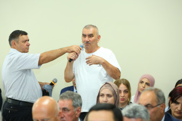 18 avqust 2026-cı il tarixində Binəqədi Rayon İcra Hakimiyyətinin başçısı Elxan Allahverdiyevin 7-ci mikrorayon sakinləri ilə səyyar qəbulu