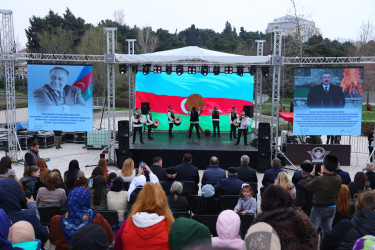 Novruz bayramı münasibətilə “Novruz-dostluq, həmrəylik, yüksək mənəviyyat bayramıdır” adlı bayram konserti