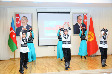 Binəqədi rayonunda “Olimpiya Mədəniyyəti və Təhsil Proqramı” (OCEP) çərçivəsində Azərbaycan-Qırğızıstan dostluğuna həsr olunmuş tədbir