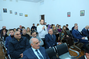 15 yanvar 2026-cı il tarixində Binəqədi Rayon İcra Hakimiyyətinin başçısı Elxan Allahverdiyevin Biləcəri qəsəbə sakinləri ilə səyyar qəbulu