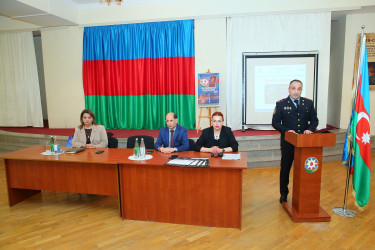 28 noyabr 2025-ci il tarixində 182 № li tam orta məktəbdə "Narkotiksiz gələcək naminə!” mövzusunda növbəti maarifləndirici tədbir