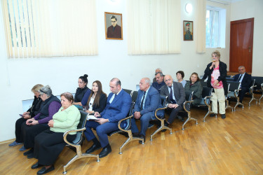 16 oktyabr 2025-ci il tarixində Binəqədi Rayon İcra Hakimiyyətinin başçısı Elxan Allahverdiyevin 9-cu mikrorayon sakinləri ilə səyyar qəbulu