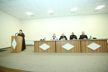 10 dekabr 2025-ci il tarixində 335 № li tam orta məktəbdə "Narkotiksiz gələcək naminə” mövzusunda növbəti maarifləndirici görüş