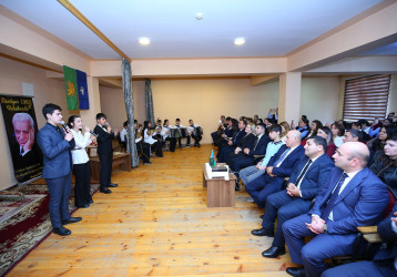 Azərbaycan ədəbiyyatının görkəmli nümayəndəsi, xalq şairi, dramaturq, ədəbiyyatşünas, pedaqoq və ictimai xadim, akademik Bəxtiyar Vahabzadənin anadan olmasının 100 illik yubileyinə həsr olunmuş “Şeirin Bəxtiyar Nidası”  adlı tədbir