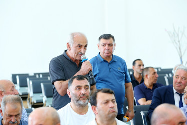 06 avqust 2026-cı il tarixində Binəqədi Rayon İcra Hakimiyyətinin başçısı Elxan Allahverdiyevin 28 May qəsəbə sakinləri ilə səyyar qəbulu