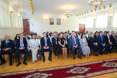 24 oktyabr 2025-ci iil tarixində General Əlağa Şıxlinski adına 135 nömrəli məktəbin 55 illik yubileyi münasibətilə tədbir