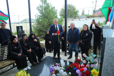 27 sentyabr 2025-ci il tarixində 27 Sentyabr - Anım Gününün beşinci ildönümünün qeyd olunması ilə əlaqədar  II Fəxri Xiyaban, Xocəsən, Biləcəri və Binəqədi qəsəbələrində yerləşən Vətən müharibəsi Şəhidlərinin Xiyaban Komplekslərinin ziyarəti