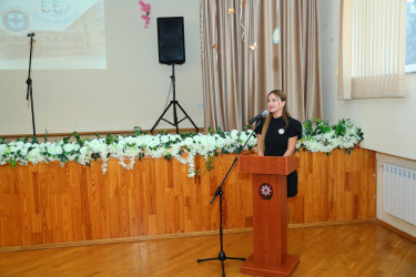 24 oktyabr 2025-ci iil tarixində General Əlağa Şıxlinski adına 135 nömrəli məktəbin 55 illik yubileyi münasibətilə tədbir