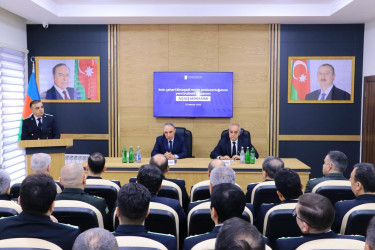 23 dekabr 2025-ci il tarixində Bakı şəhəri Binəqədi rayon prokurorluğunun yeni inzibati binasının açılış mərasimi