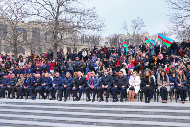 Novruz bayramı münasibətilə “Novruz-dostluq, həmrəylik, yüksək mənəviyyat bayramıdır” adlı bayram konserti