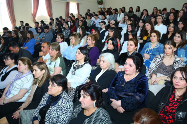 Ümummilli Lideri Heydər Əliyevin anadan olmasının 100 illik yubileyinə həsr olunmuş “Azərbaycanın dövlət müstəqilliyi əbədidir, sarsılmazdır, dönməzdir!” mövzusunda konfrans