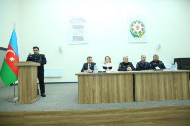 17 dekabr 2025-ci il tarixdə 313 № li tam orta məktəbdə "Narkotiksiz gələcək naminə” mövzusunda maarifləndirici görüş